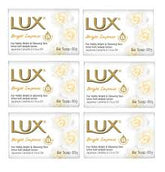 Lux Bright Impress Bar Soap 6 Pack (80g each) – Reveal Radiant, Glowing Skin